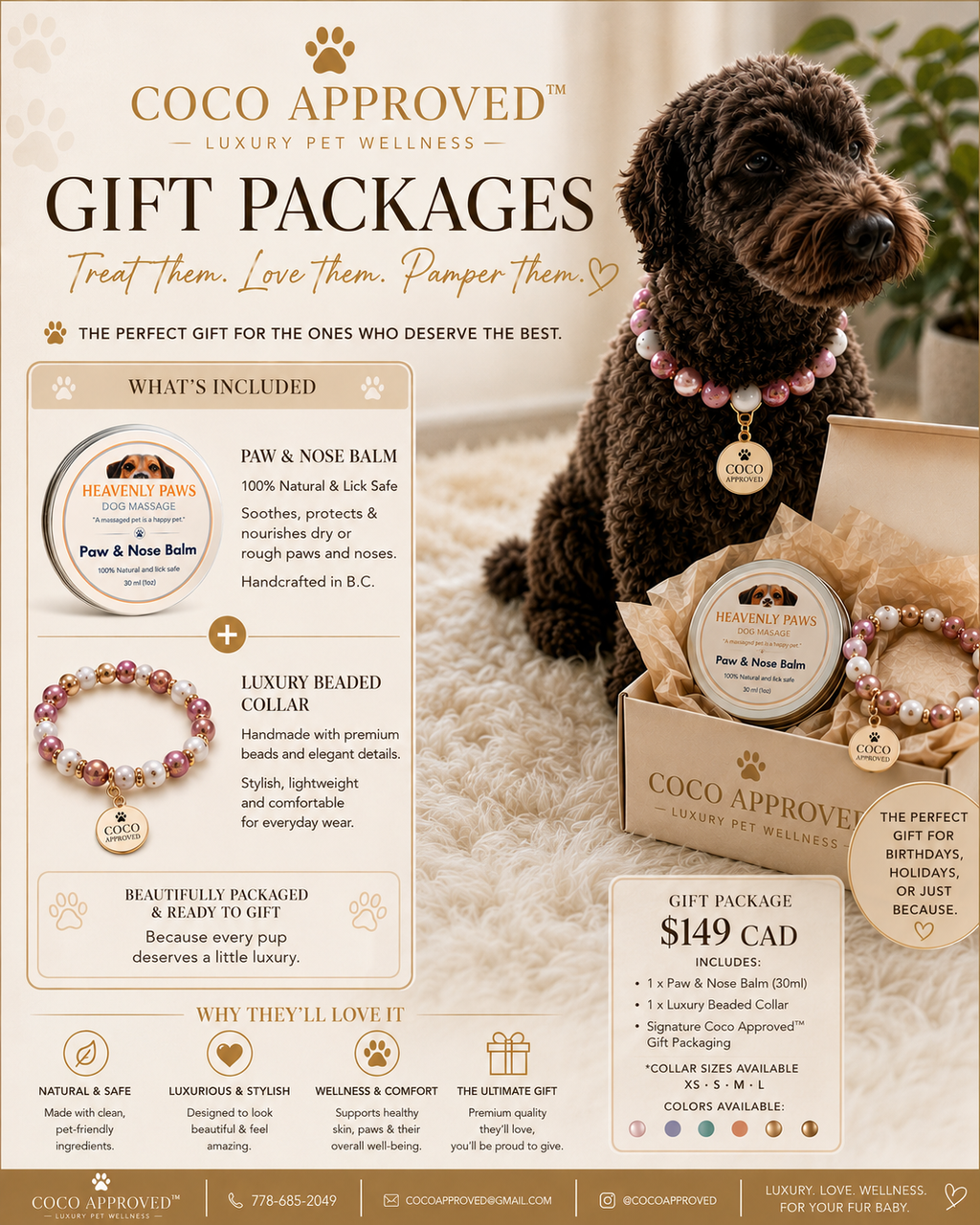 The Coco Approved™ Luxury Pet Wellness Gift Set