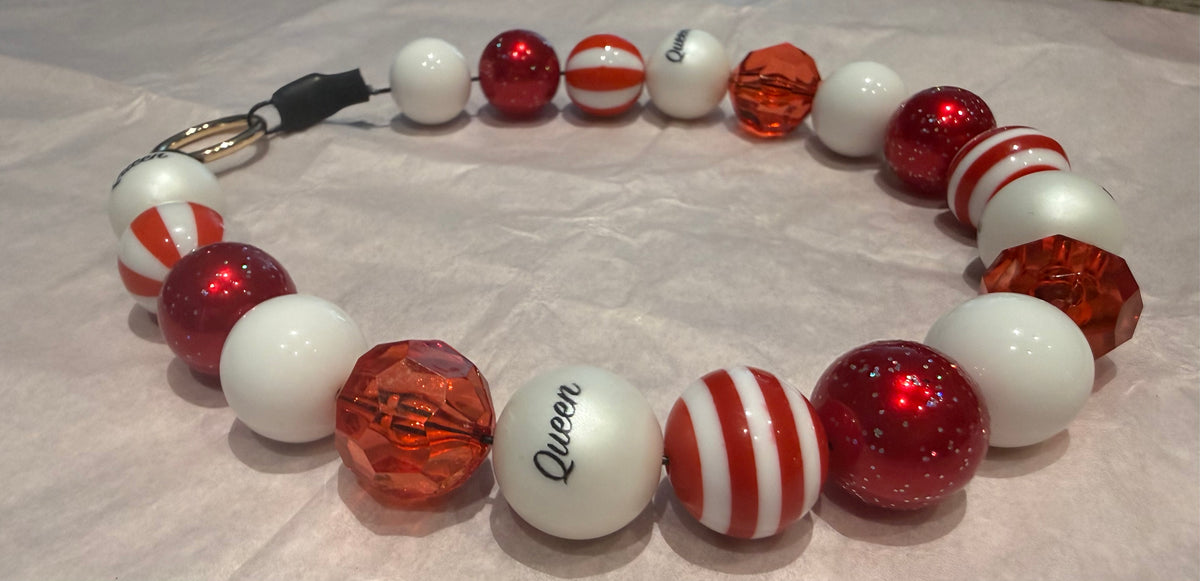 COCO APPROVED™ Candy Cane Couture Luxury Beaded Collar