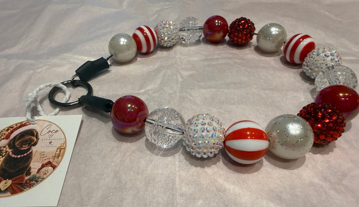 COCO APPROVED™ Sugar Plum Sparkle Luxury Beaded Collar