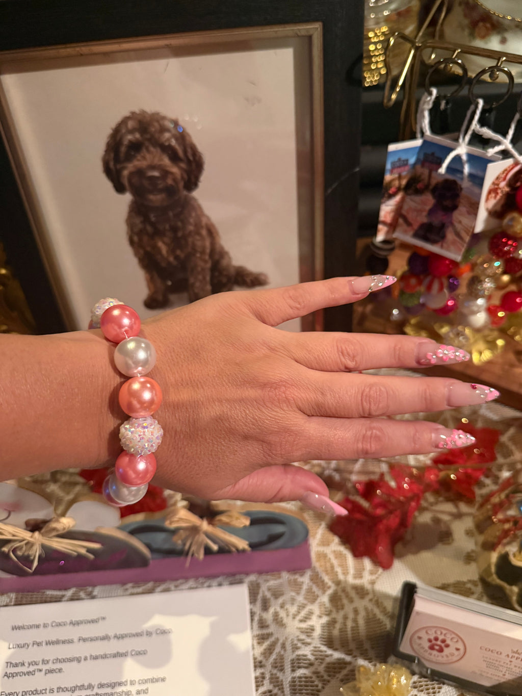 COCO APPROVED™ Luxury Pearl & Crystal Bracelet