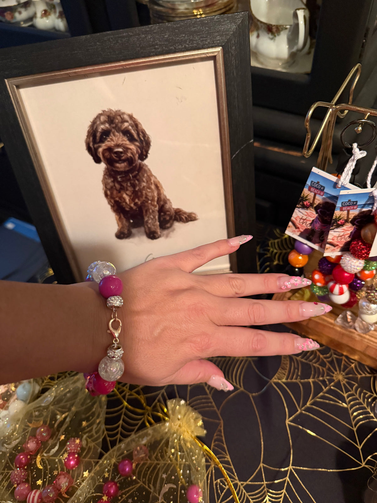 COCO APPROVED™ Luxury Coco Pink Champagne Bracelet