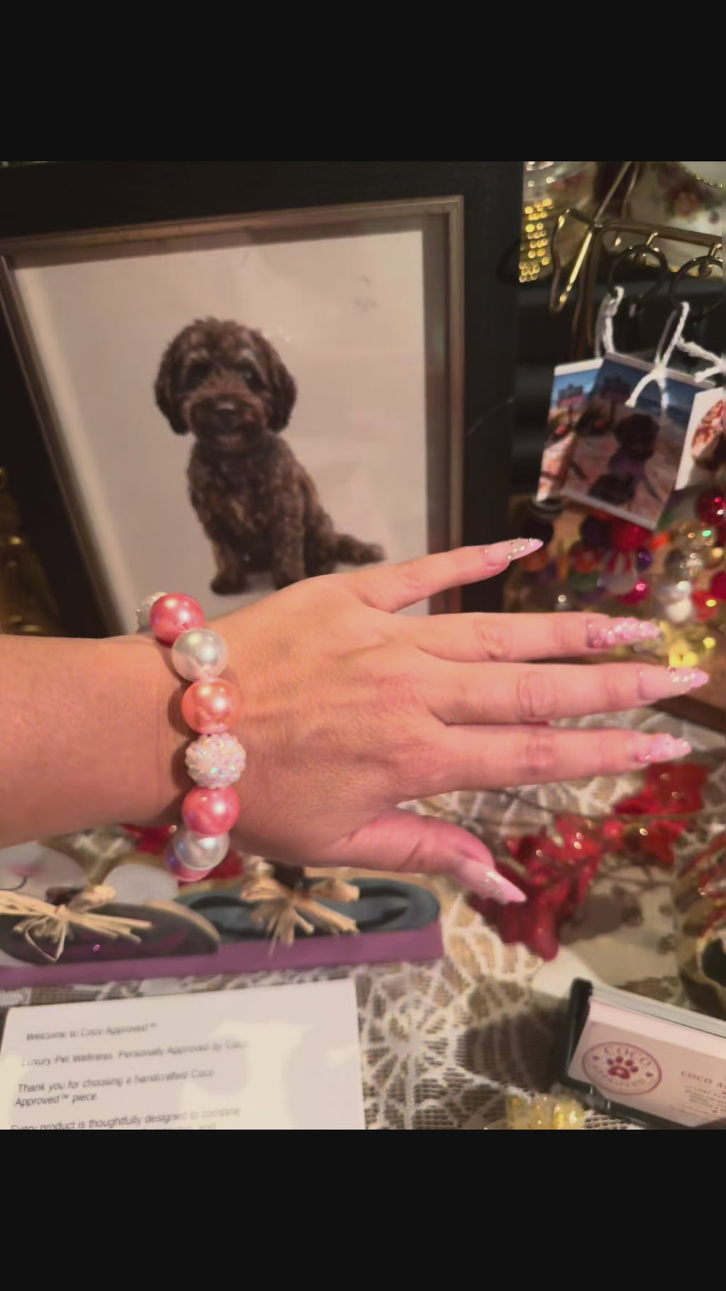 COCO APPROVED™ Luxury Pearl & Crystal Bracelet