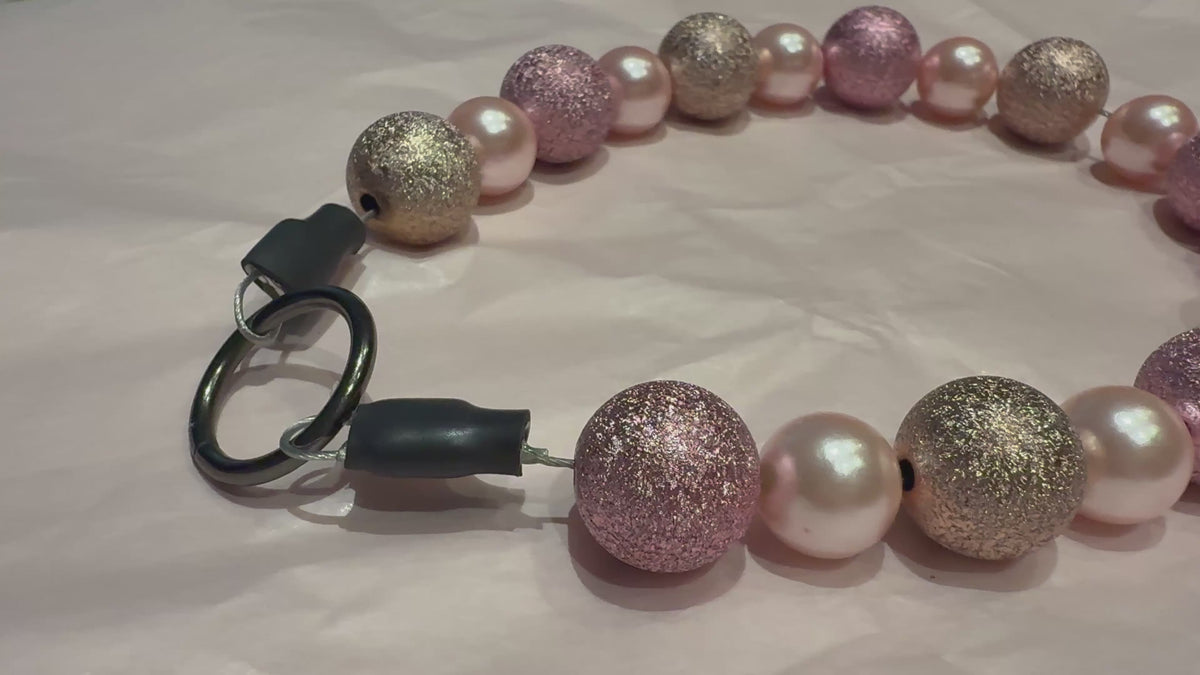 COCO APPROVED™ Rose Champagne Luxury Beaded Collar